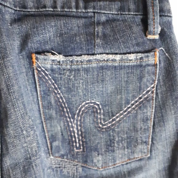 Citizens of Humanity COH Jeans Dunaway Faye Size 28" leg 32" - Picture 5 of 9